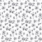 *Floral Silhouette Tissue Paper, 20x30", Bulk 120 Sheet Pack-thumbnail