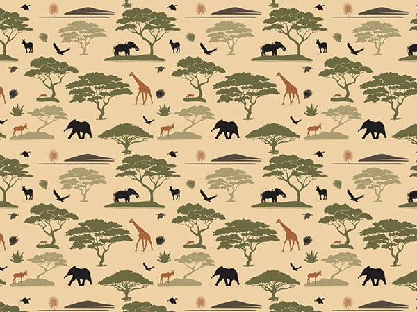 *Serengeti Tissue Paper, 20x30", 12 Soft Fold Sheets