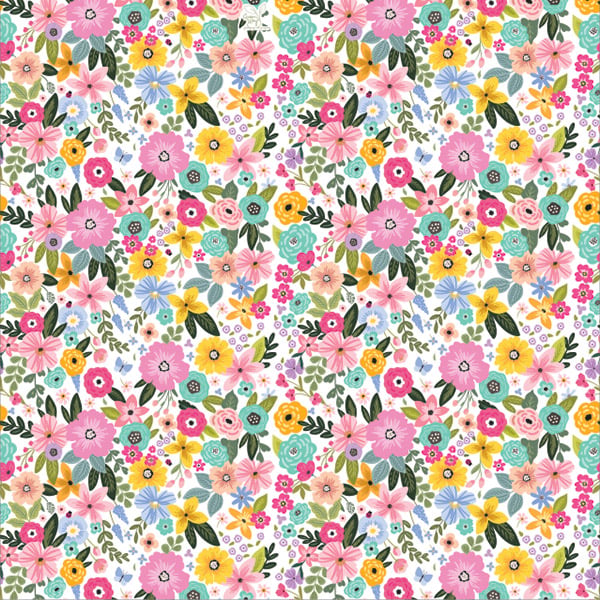 Songbird Blooms Tissue Paper