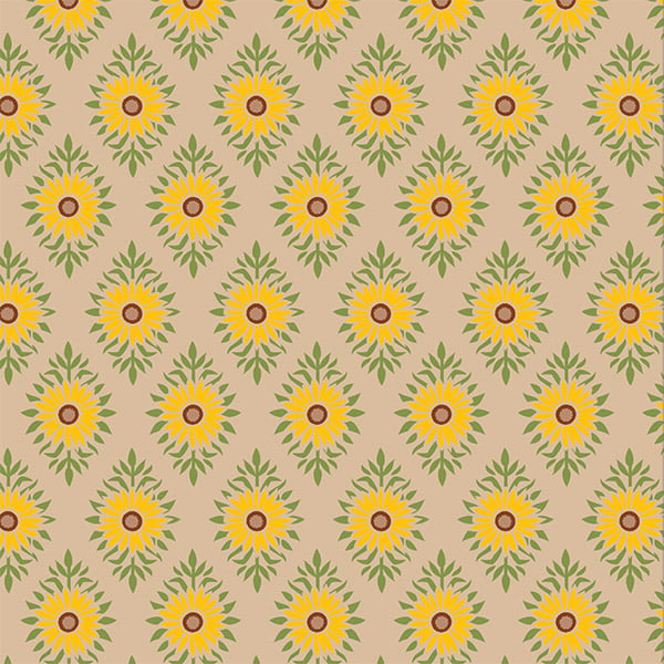 Summer Sunflower Tissue Paper, 20x30", Bulk 240 Sheet Pack