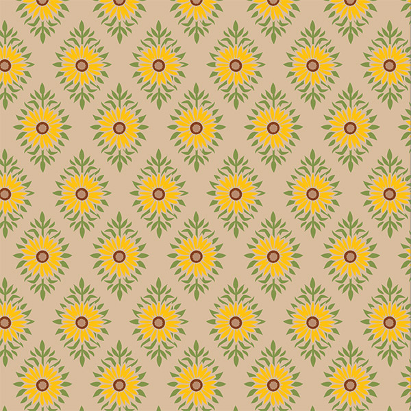 Summer Sunflower Tissue Paper, 20x30", 12 Soft Fold Sheets