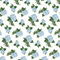 Hydrangea Blossoms Tissue Paper, 20x30", Bulk 120 Sheet Pack-thumbnail
