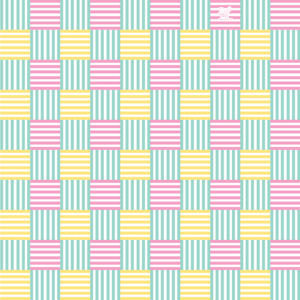 Cabana Squares Tissue Paper, 20x30", Bulk 240 Sheet Pack