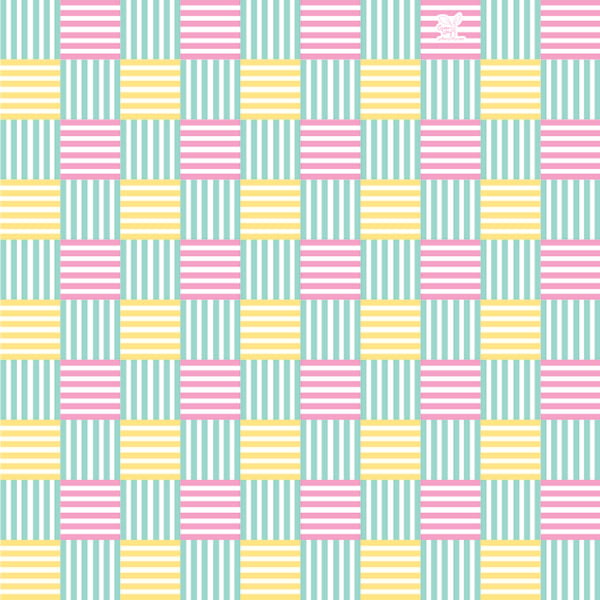 Cabana Squares Tissue Paper, 20x30", Bulk 120 Sheet Pack