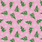 Trees on Dark Pink