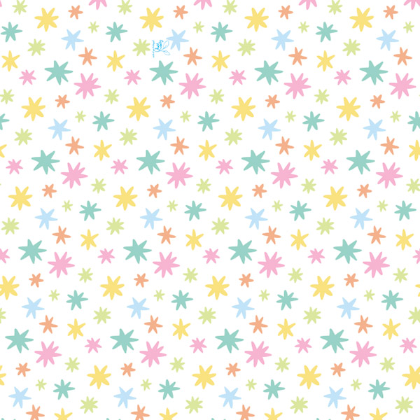 Star Bursts Tissue Paper, 20x30", Bulk 240 Sheet Pack