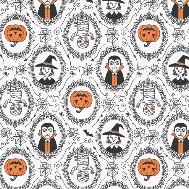 Spooky Frames Tissue Paper, 20x30", Bulk 120 Sheet Pack