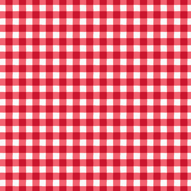 Red Gingham Tissue Paper, 20x30", 12 Soft Fold Sheets