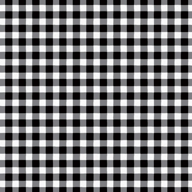 Black Gingham Tissue Paper, 20x30", Bulk 120 Sheet Pack
