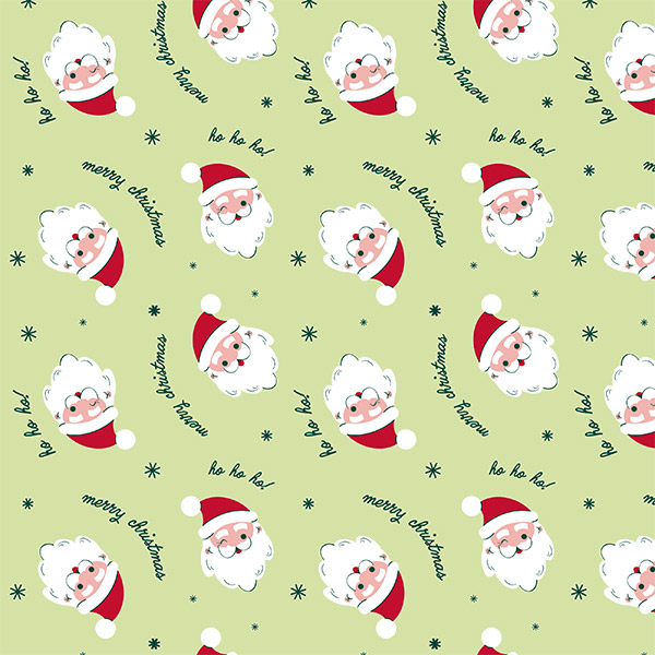 Cheerful Santa Tissue Paper, 20x30", Bulk 240 Sheet Pack