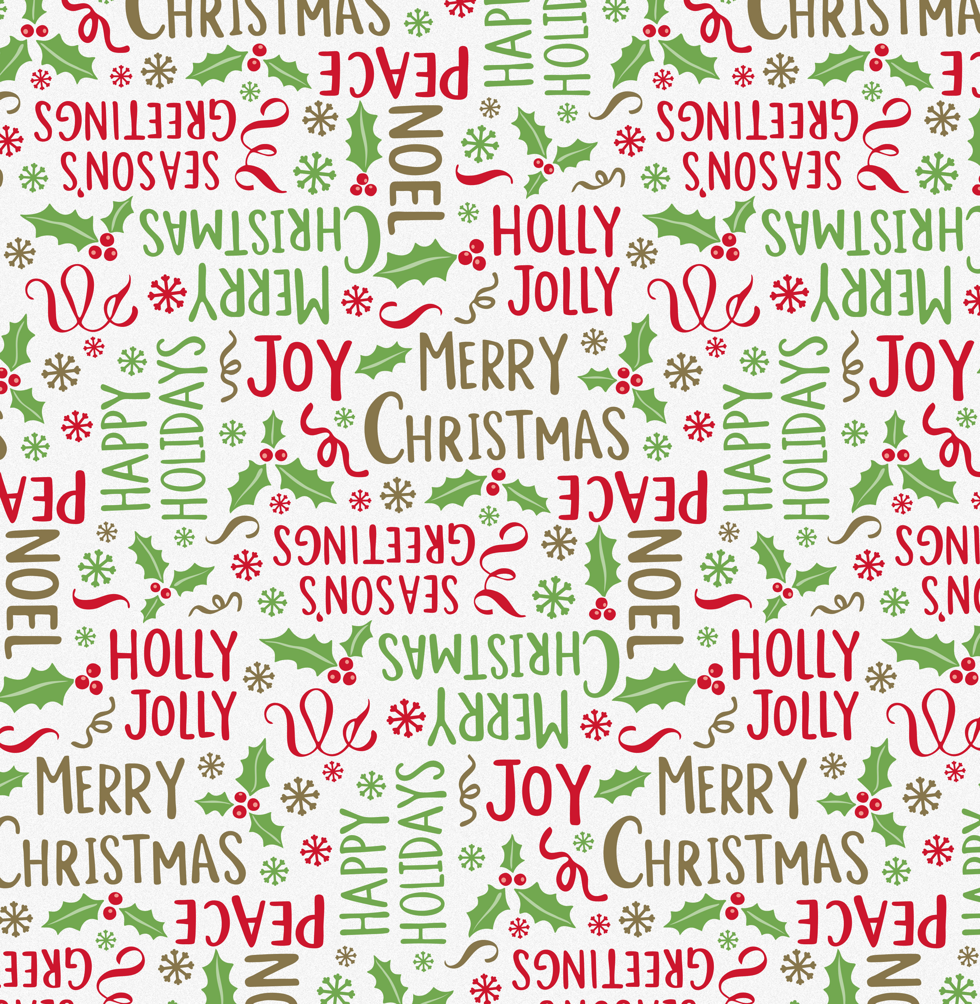 Holiday Wishes Tissue Paper, 20x30", Bulk 120 Sheet Pack