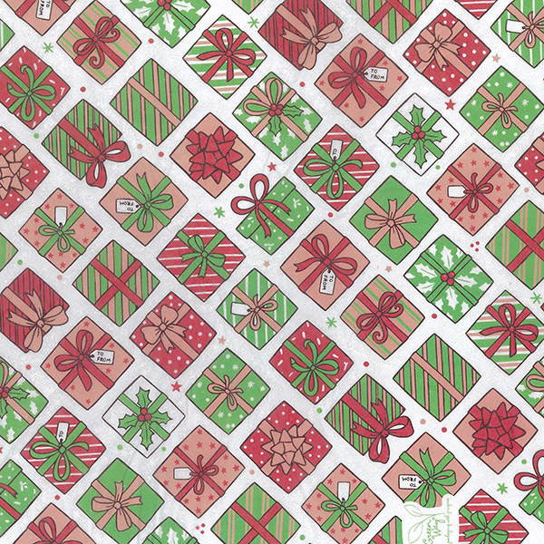 Christmas Presents Tissue Paper, 20x30", Bulk 240 Sheet Pack