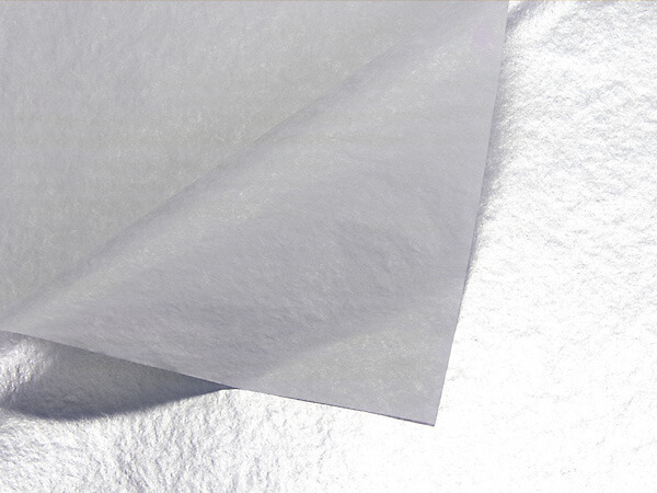 Metallic Silver Tissue Paper, 20x30", Bulk 200 Sheet Pack