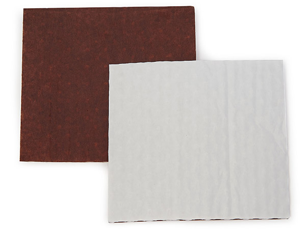 Chocolate & White Candy Pads, 5-3/8x5-3/8", 250 Pack