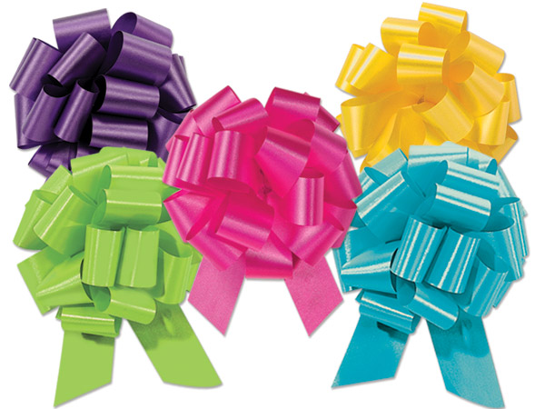 5-1/2" Fashion Pull Bow Assortment, 50 pack