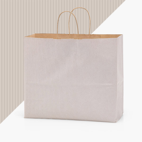 Picket Fence Shadow Stripe Bags, Vogue 16x6x13", 100 Pack