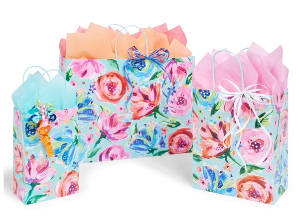 Posh Peonies Gift Bags