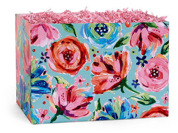 Posh Peonies Basket Box