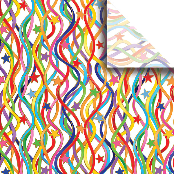 Celebration Streamers Tissue Paper, 20x30", Bulk 240 Sheet Pack