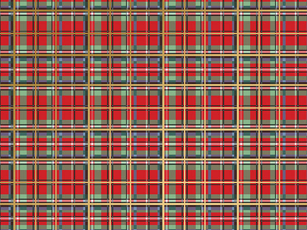 Tartan Tissue Paper, 20x30", Bulk 240 Sheet Pack