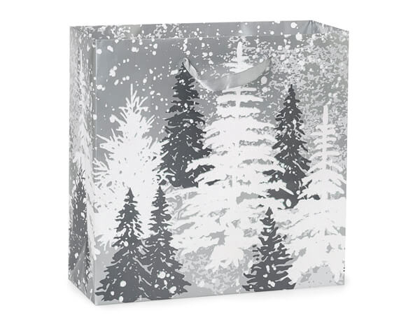 *Frosted Forest Gloss Gift Bags, Filly 12x5x12", 10 Pack