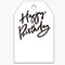 Happy Birthday - Black