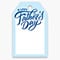 Father's Day Blue