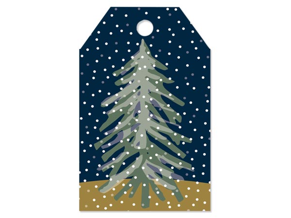 Midnight Flurry Gift Tag 2.25x3.5", 50 Pack