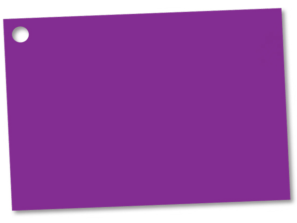 Purple Theme Gift Card, 3.75x2.75", 6 Pack