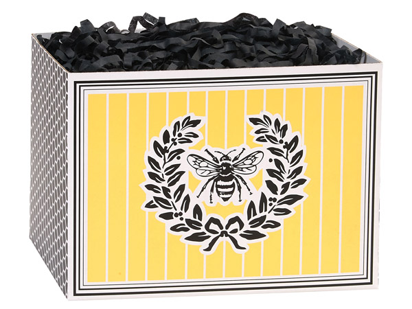 Queen Bee Basket Boxes, Large 10.25x6x7.5", 6 Pack