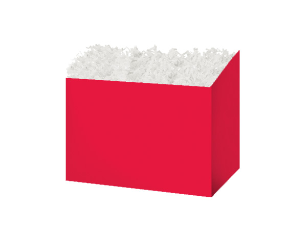Red Basket Box, Small 6.75x4x5", 6 Pack