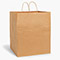 Natural Brown Kraft Shopping Bags, Regal 14.5x9x16", 100 Pack-thumbnail