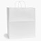 White Kraft Paper Shopping Bags, Regal 14.5x9x16", 100 Pack-thumbnail