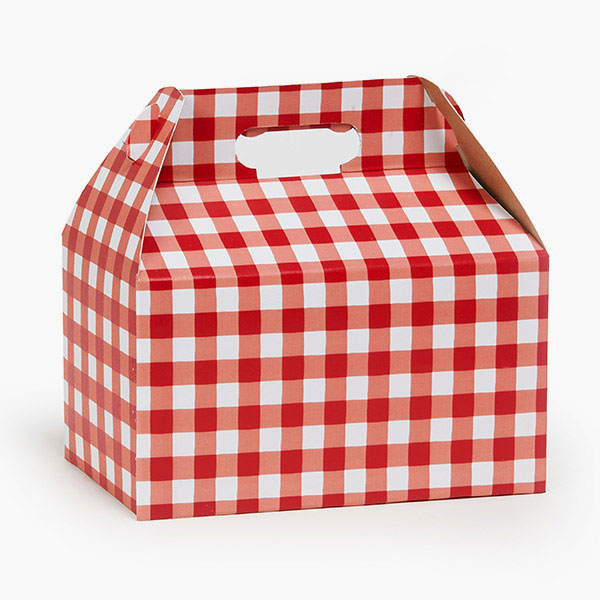 Red Gingham Gable