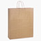 100% Recycled Kraft Paper Bags, Queen 16x6x19", 100 Pack-thumbnail