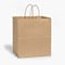 100% Recycled Kraft Paper Bags, Filly 13x7x13", 25 Pack-thumbnail