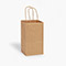Natural Brown Kraft Shopping Bags, Rose 5.5x3.25x8.375", 100 Pack-thumbnail