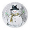 Silver Snowman