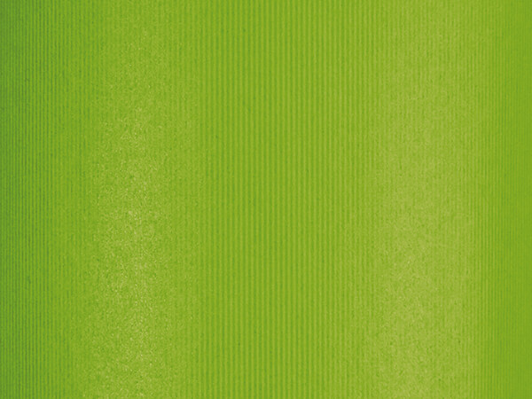Groove Stripe Apple Green Wrapping Paper, 30" x 833', Full Ream Roll
