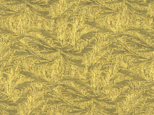 Gold Embossed Feather Gift Wrap 24" x 833', Full Ream Roll