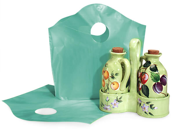 Aqua Wave Top Plastic Bags, Small 12x11x4", 250 Pack, 2 mil