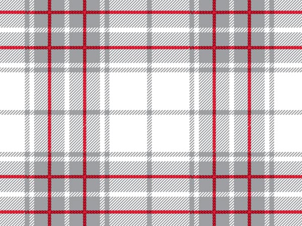 Holiday Plaid Mania Wrapping Paper 26" x 833', Full Ream Roll
