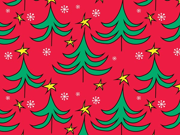 Grinchy Trees Wrapping Paper 24" x 833', Full Ream Roll