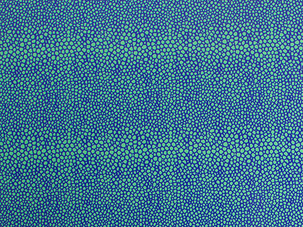 Green Blue Stingray Gift Wrap 26" x 417', Half Ream Roll