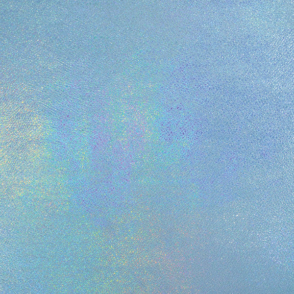 Solid Blue on Holographic Gift Wrap, 24" x 417', Half Ream Roll