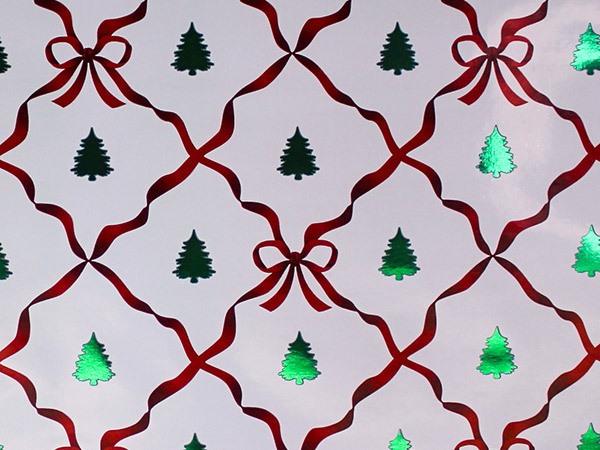 Bow Lattice Wrapping Paper 30" x 833', Full Ream Roll