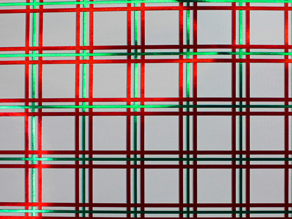 Red & Green Hunt Plaid Gift Wrap 24" x 417', Half Ream Roll