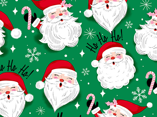 The Jolliest Wrapping Paper 26" x 417', Half Ream Roll