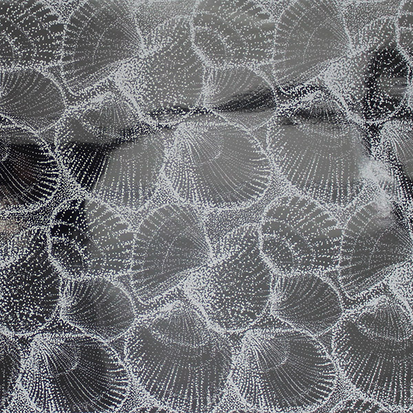 Silver Shells Wrapping Paper Wrap, 26" x 833', Full Ream Roll