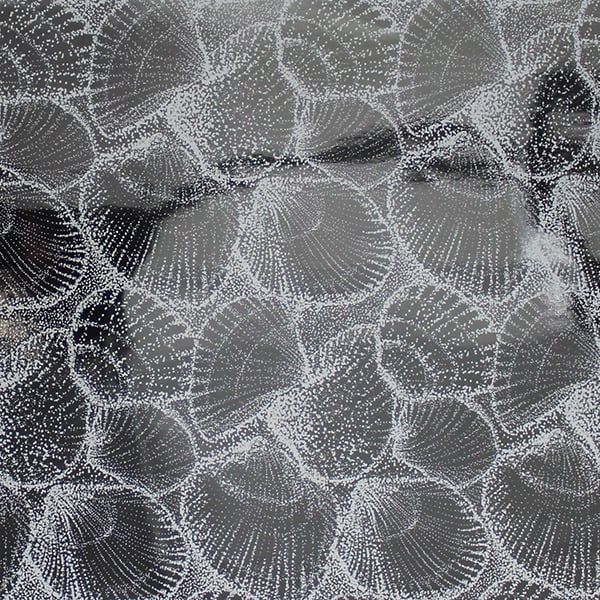 Silver Shells Wrapping Paper Wrap, 30" x 417', Half Ream Roll